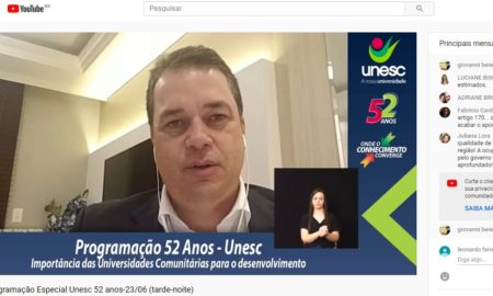 Unesc 52 anos: autoridades e personagens da política pública dialogam sobre o futuro do ensino e das comunitárias