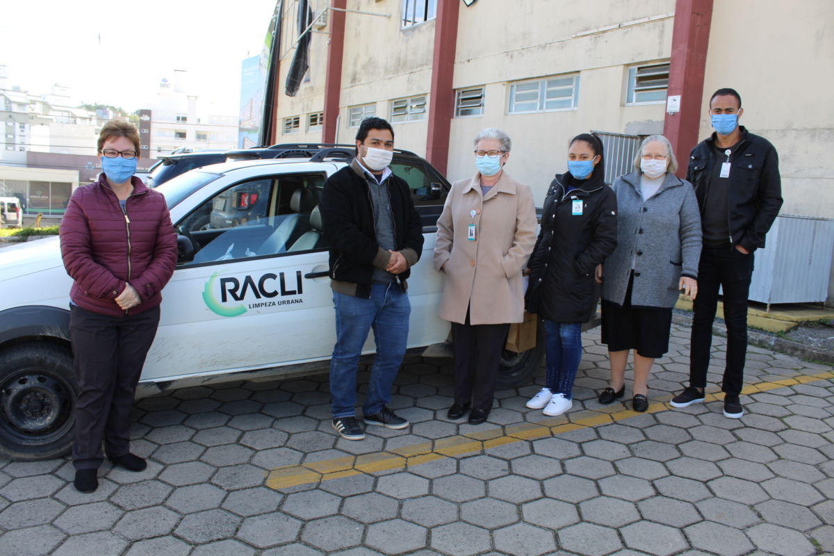 Grupo RAC promove a entrega de cestas básicas ao Hospital São José