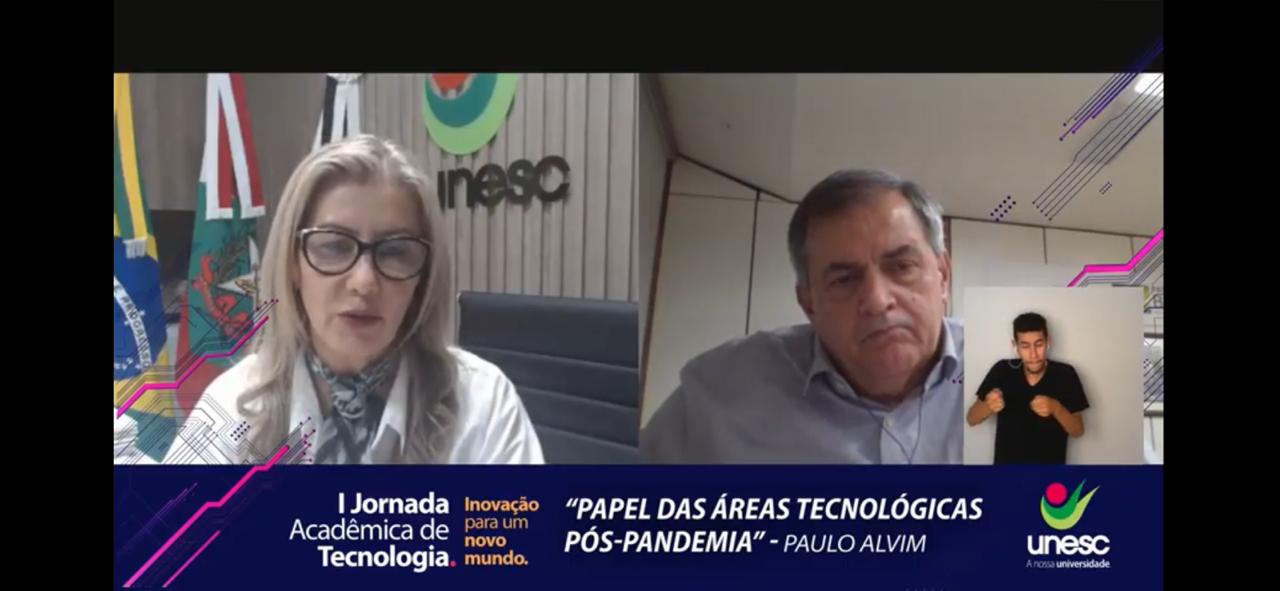 Paulo Alvim abre Primeira Jornada Acadêmica de Tecnologia da Unesc