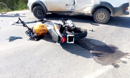 Motociclista morre em acidente de trânsito no Bairro Naspolini