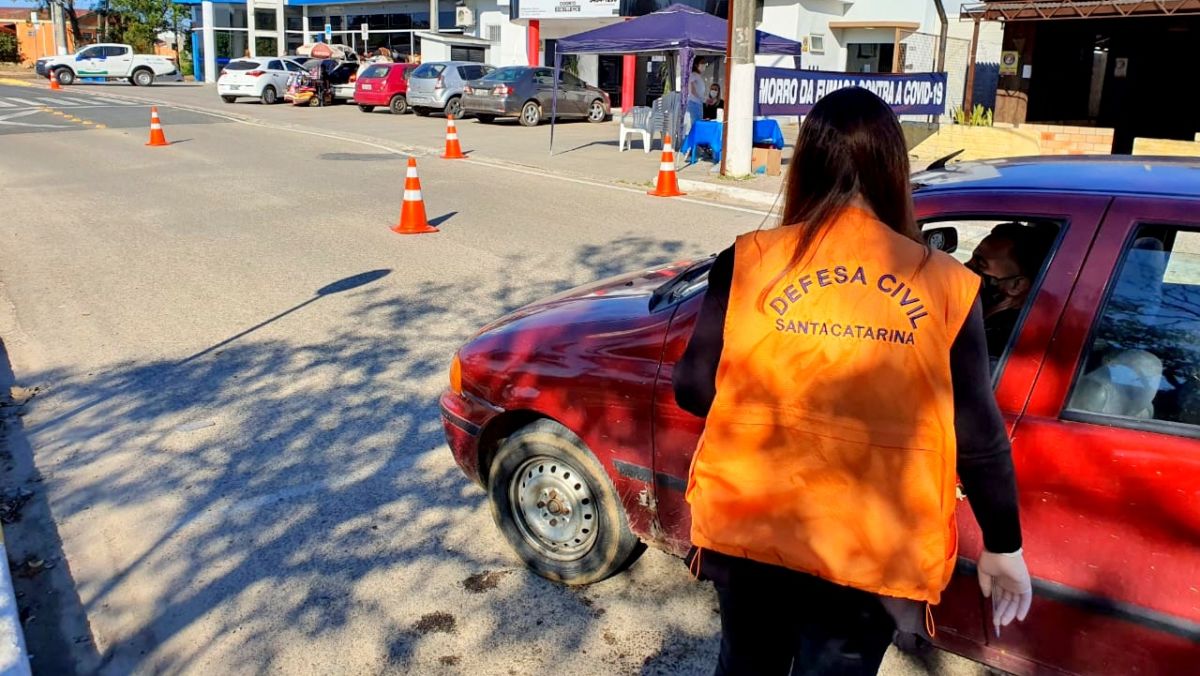 Covid-19: Mais de 500 pessoas atendidas em barreira orientativa em Morro da Fumaça