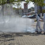 Covid-19: Exército realiza sanitização em Morro da Fumaça (FOTOS)