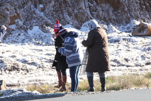 Temperaturas despencam durante a semana