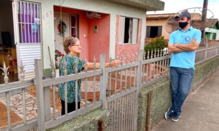 Eduardo Guollo visita Cohab, Bairro Maccari e Bairro Naspolini