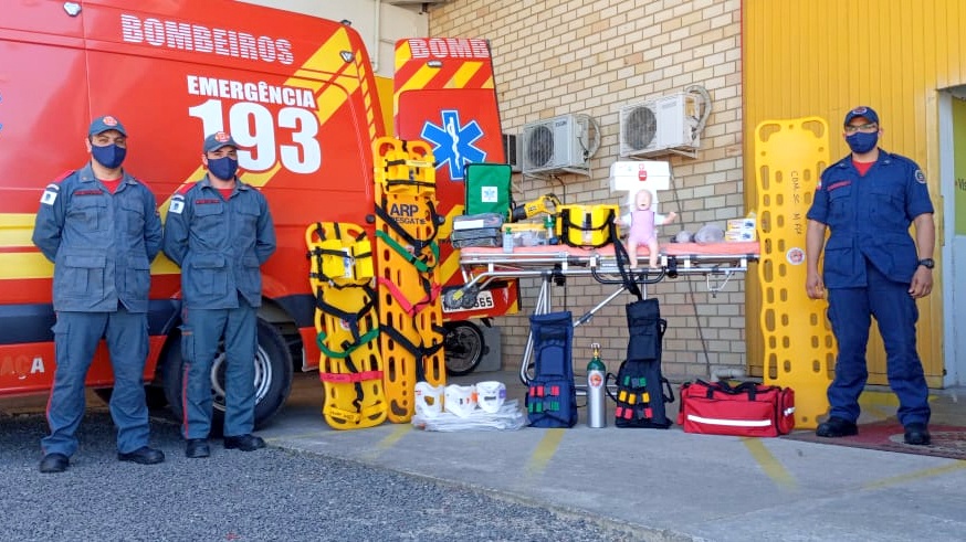 Corpo de Bombeiros de Morro da Fumaça recebe novos equipamentos