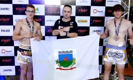 Atletas fumacenses de Muaythai vencem lutas em campeonato disputado em Brasília