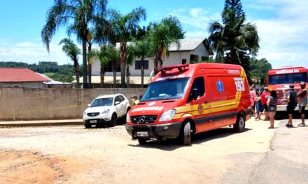 Bombeiros de Morro da Fumaça atendem fatalidade na Linha Anta