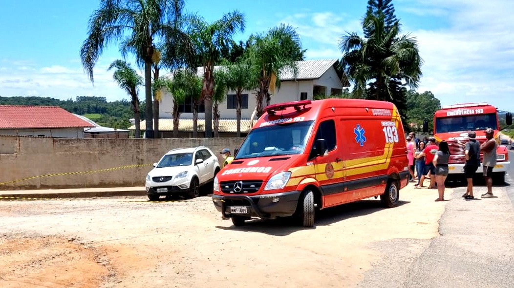 Bombeiros de Morro da Fumaça atendem fatalidade na Linha Anta