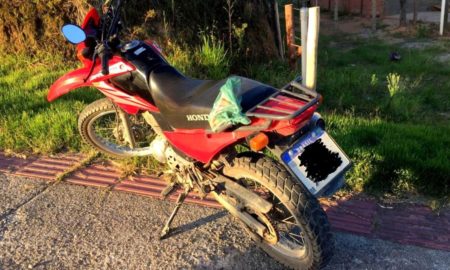Motociclista sofre queda na Rodovia Tranquilo Sartor