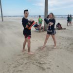 Academia de Muaythai Defarias Team abre temporada 2021 com aulão na Praia da Esplanada