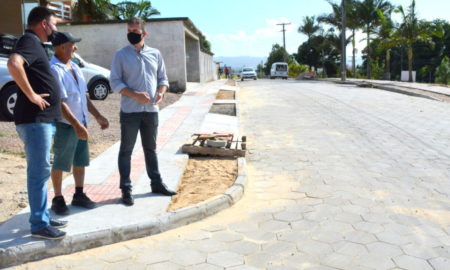 Moradores do Loteamento Bertan são beneficiados com pavimentações