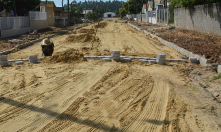 Bairro Capelinha recebe novas pavimentações