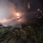 Incêndio destrói casa em Estação Cocal