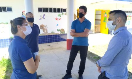 Vereadores visitam instituições de ensino no Distrito de Estação Cocal