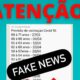 Fake News: programação de vacinação contra a Covid-19 feita pelas redes sociais é falsa