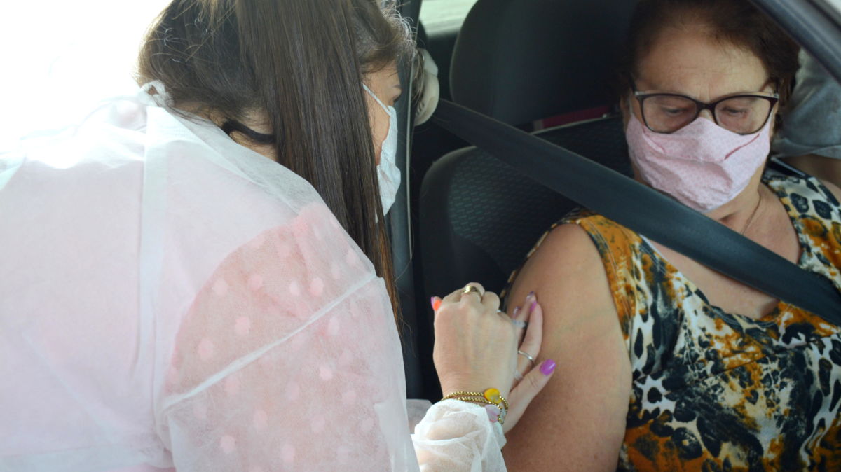 Covid-19: Metade da população de Morro da Fumaça já recebeu uma dose da vacina