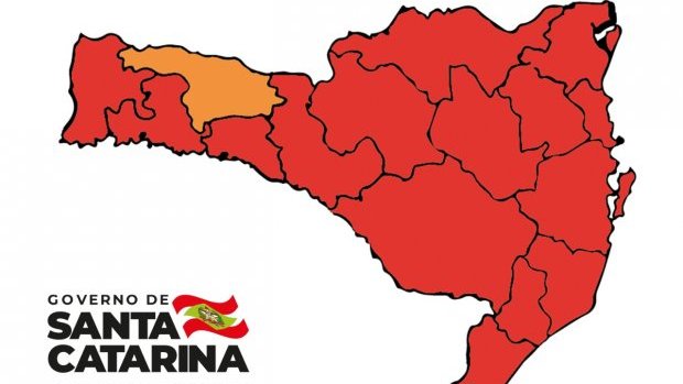 Coronavírus em SC: Matriz de Risco Potencial mantém Amrec em estado gravíssimo