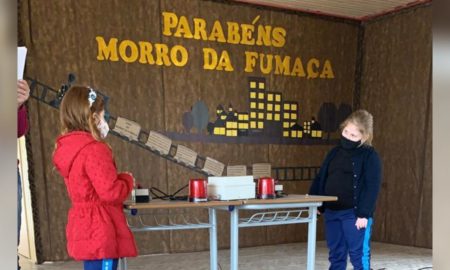 Escola desenvolve atividades em comemoração ao aniversário de Morro da Fumaça