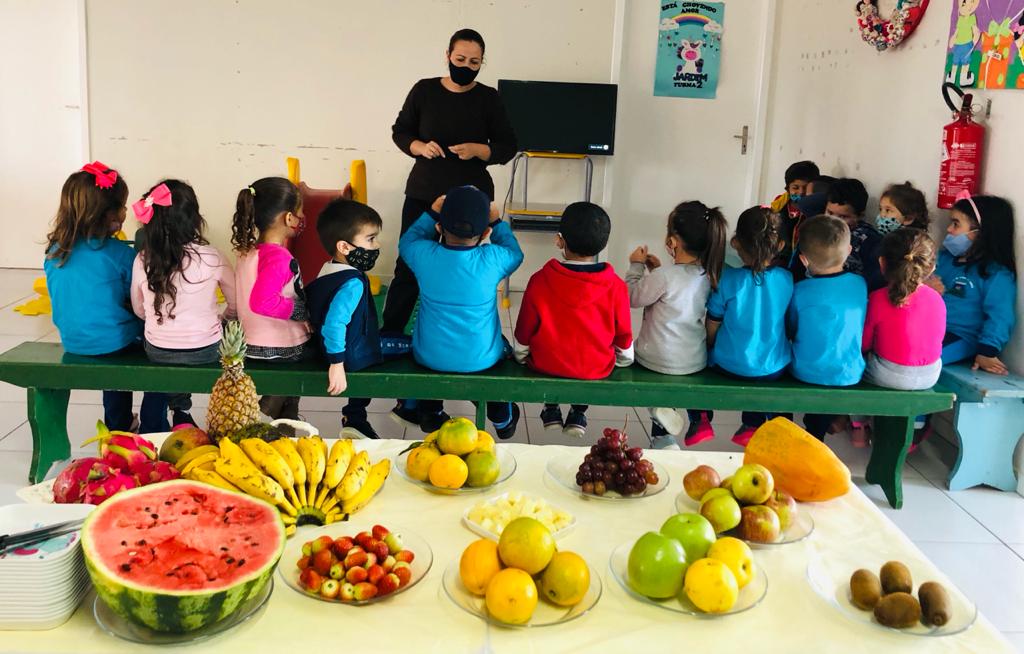 Nas creches de Morro da Fumaça, o sabor pelos alimentos saudáveis