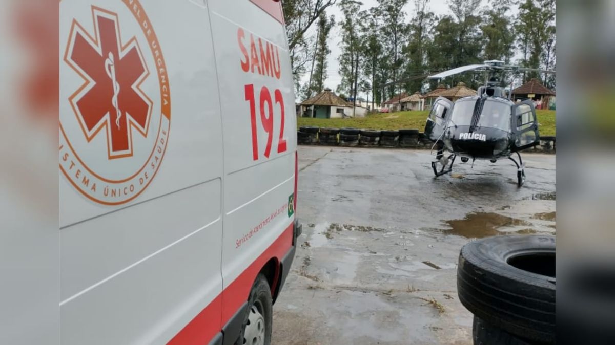 Samu de Morro da Fumaça atende gestante, mas bebê morre