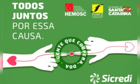 Para incentivar a doação de sangue, Sicredi lança campanha “Gente que coopera, doa”