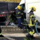 Bombeiros de Morro da Fumaça auxiliam desencarceramento de motorista na BR-101