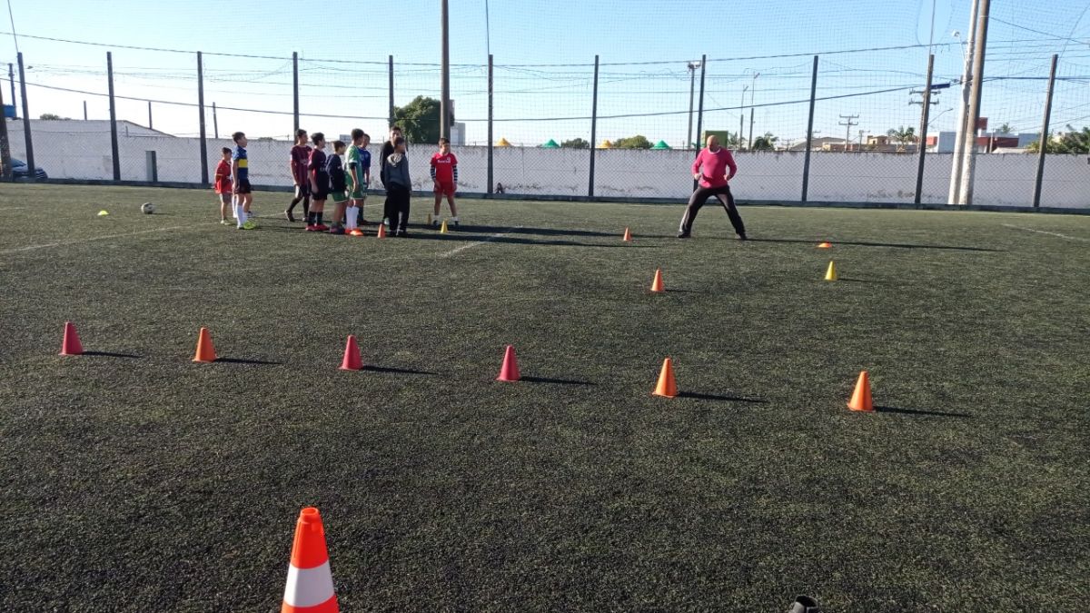 Escolinha do Rui Barbosa chega a 100 crianças inscritas