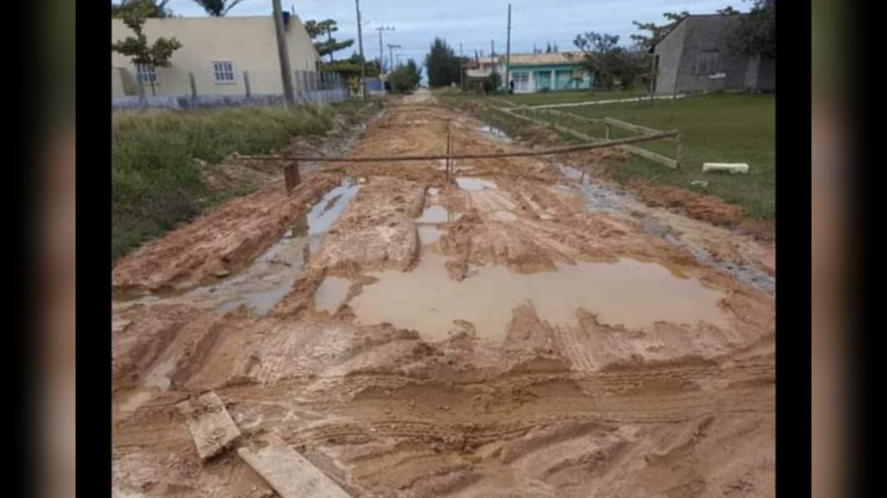 Moradores reclamam do acesso sul ao Balneário Esplanada