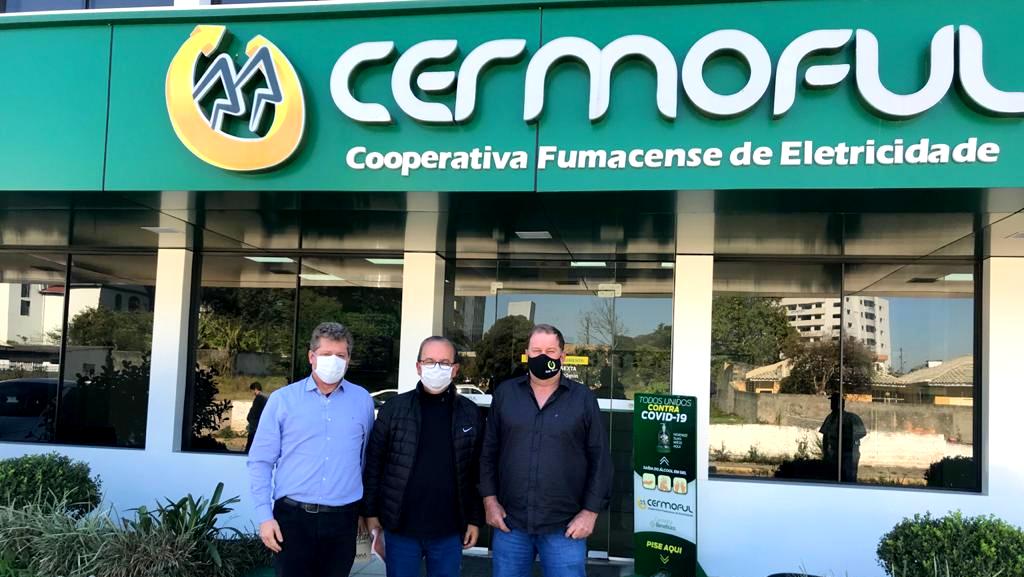 Senador Jorginho Mello visita a Cermoful