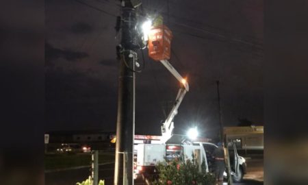 Queda de raio em rede de alta tensão provocou falta de energia em Morro da Fumaça