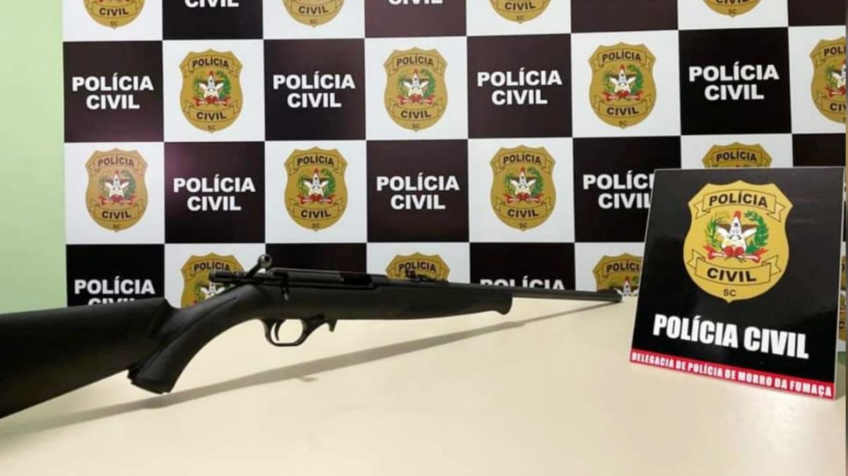 Polícia Civil de Morro da Fumaça apreende arma de fogo no Distrito de Estação Cocal