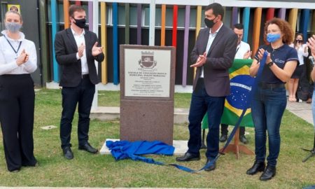 Nova Escola Biázio Maragno é inaugurada em Morro da Fumaça
