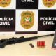 Polícia Civil prende homem com arma de fogo em Morro da Fumaça