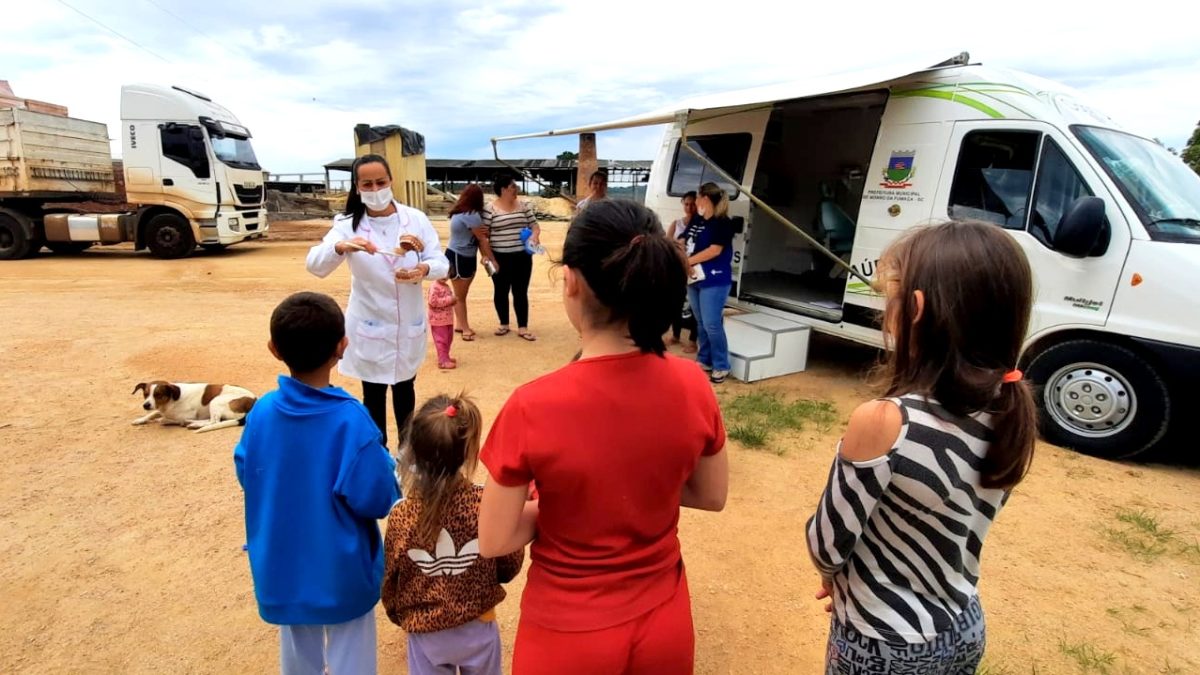 Importância da saúde bucal é levada às crianças de Morro da Fumaça