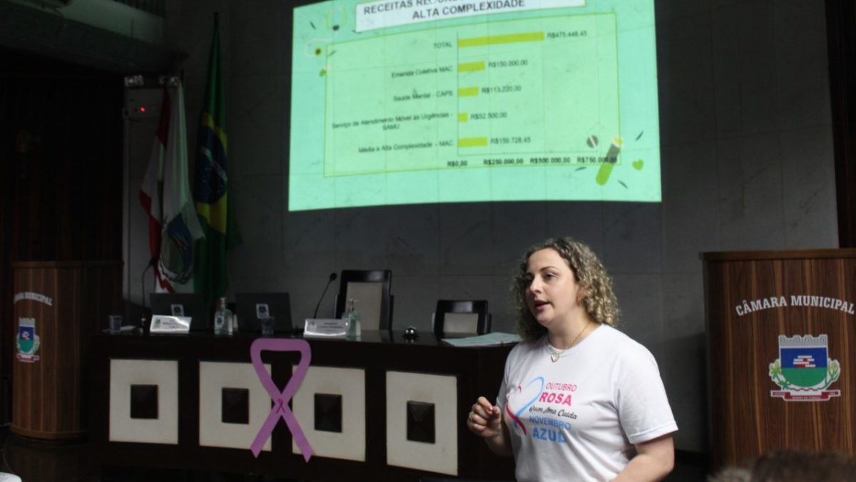 Saúde de Morro da Fumaça apresenta relatório do quadrimestre