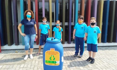 Nas escolas de Morro da Fumaça, o incentivo à reciclagem