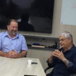Ex-governador Eduardo Moreira visita a Cermoful