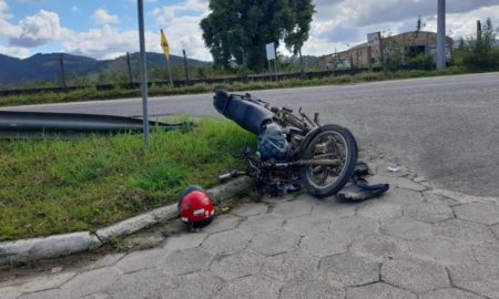 Motociclista morre em acidente no Distrito de Estação Cocal