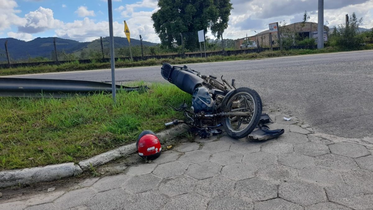 Motociclista morre em acidente no Distrito de Estação Cocal