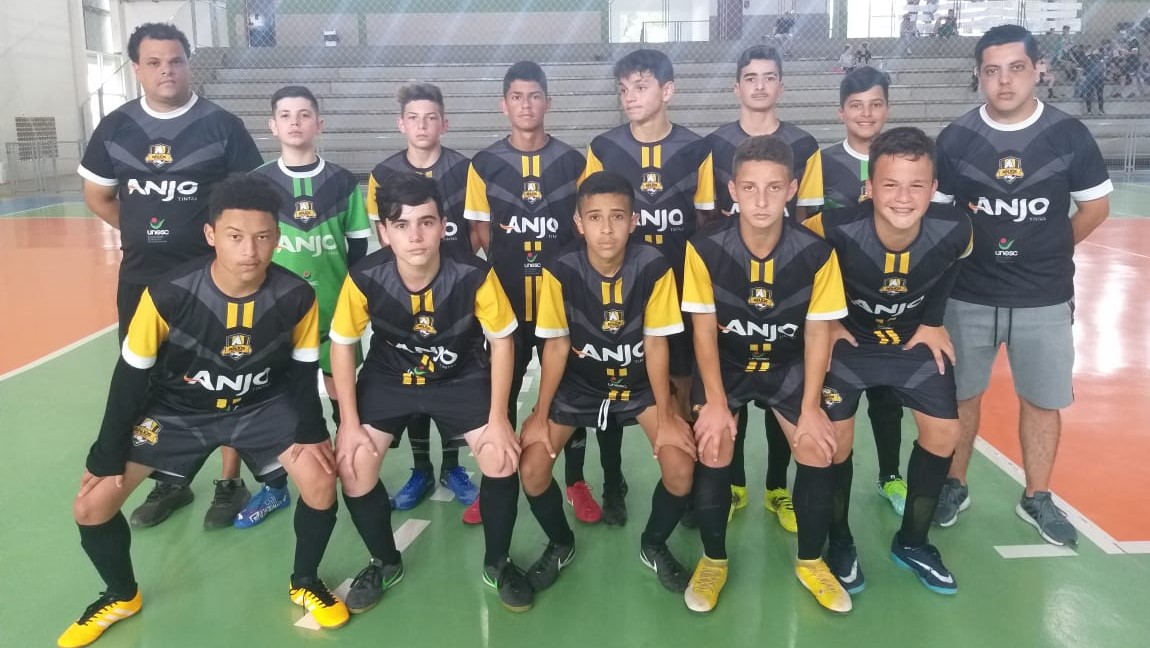 Sub-14 está na final do Campeonato do Anjos do Futsal