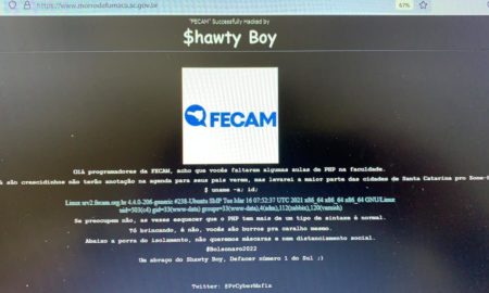 Site da Prefeitura de Morro da Fumaça é hackeado