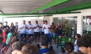 Rui Barbosa encerra atividades das escolinhas com confraternização