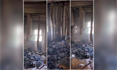 Incêndio destrói parte de residência no Distrito de Estação Cocal