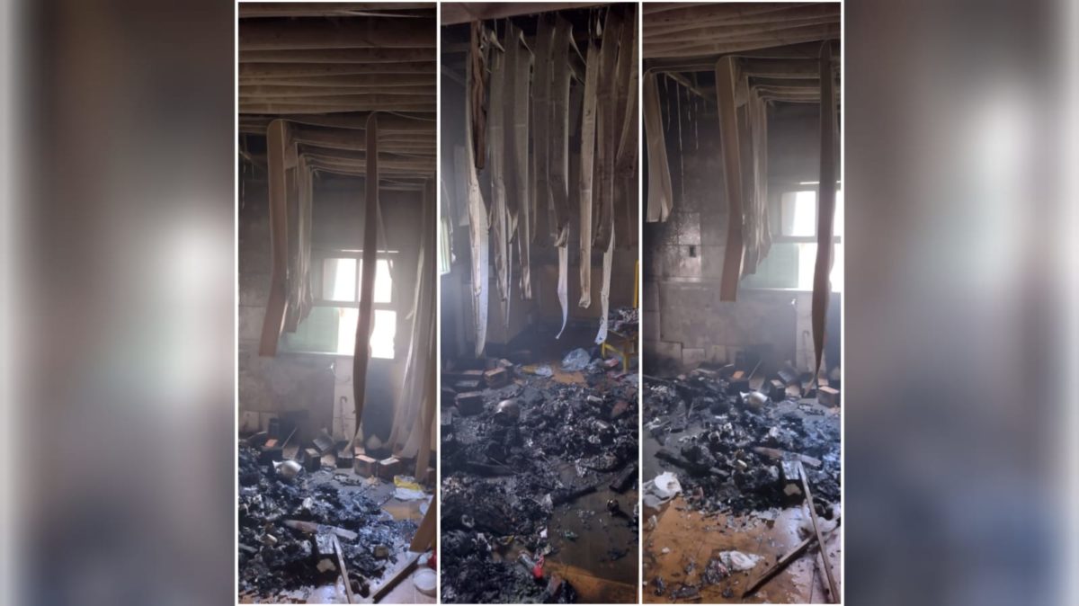 Incêndio destrói parte de residência no Distrito de Estação Cocal