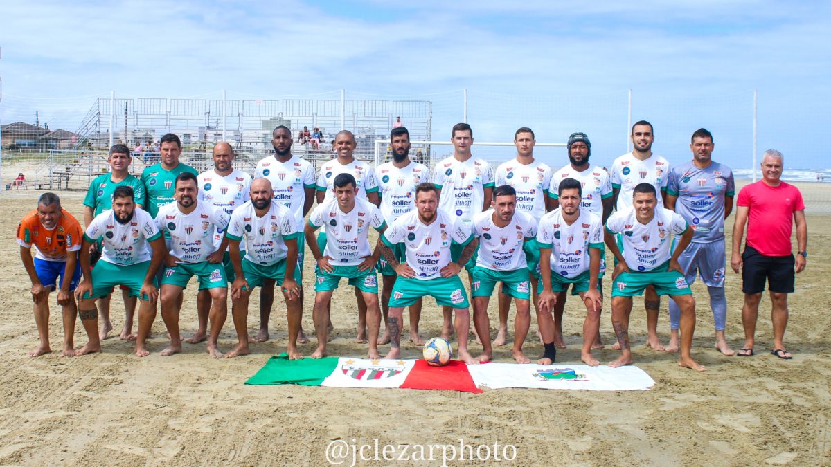 Rui Barbosa vence e lidera o Regional da Larm de Futebol de Areia