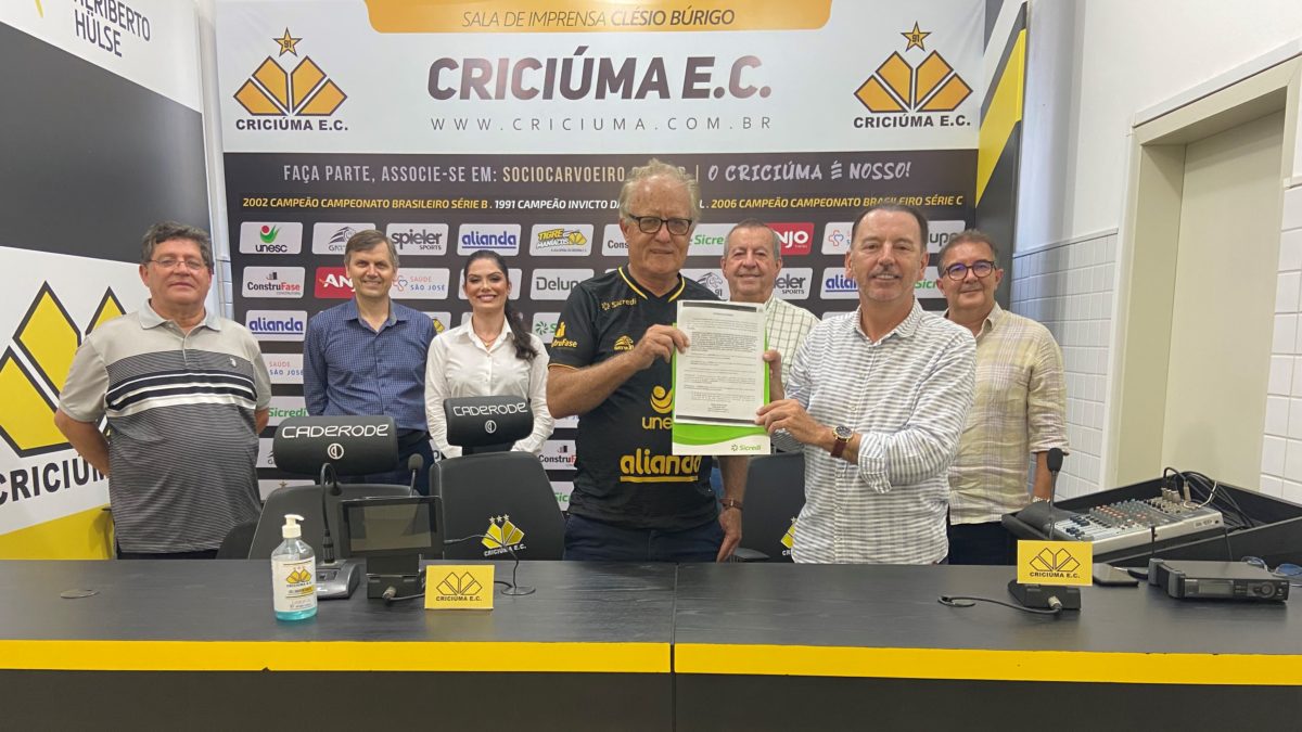 Sicredi renova patrocínio com o Criciúma Esporte Clube