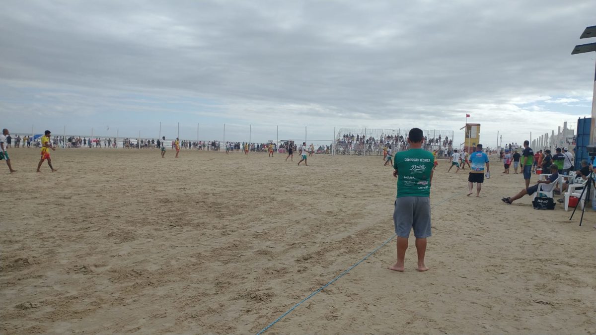 Rui Barbosa encara o Brasil Pedreiras no Campeonato Regional da Larm de Futebol de Areia