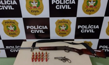 Polícia Civil prende autor de ameaça contra a ex-esposa por posse de arma de fogo