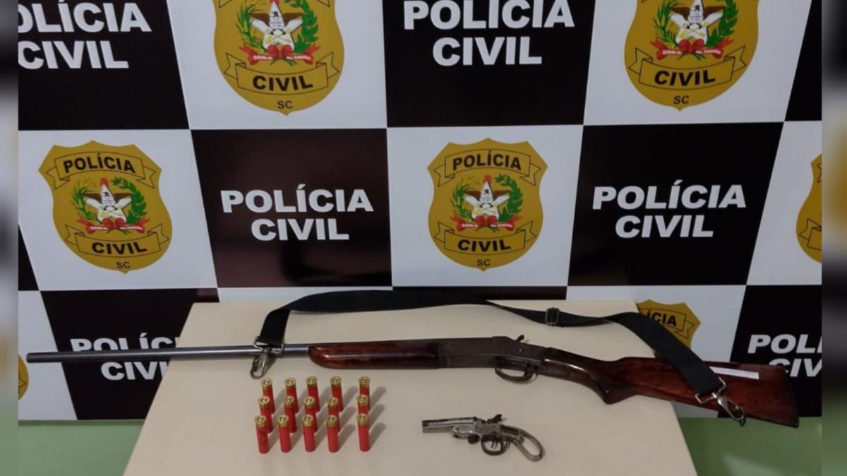 Polícia Civil prende autor de ameaça contra a ex-esposa por posse de arma de fogo