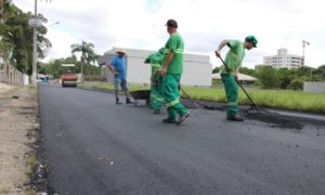 Mais três ruas de Morro da Fumaça recebem asfalto